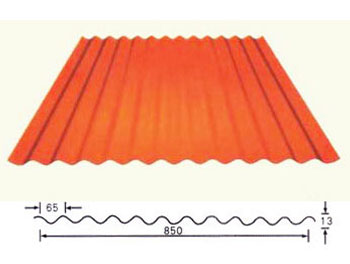 850型水波紋壓瓦機(jī)板型