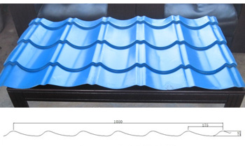 1050型琉璃瓦設(shè)備板型